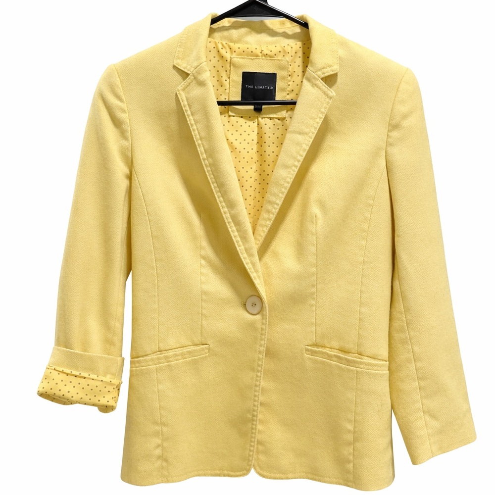 The Limited Women's Sunny Yellow Blazer
